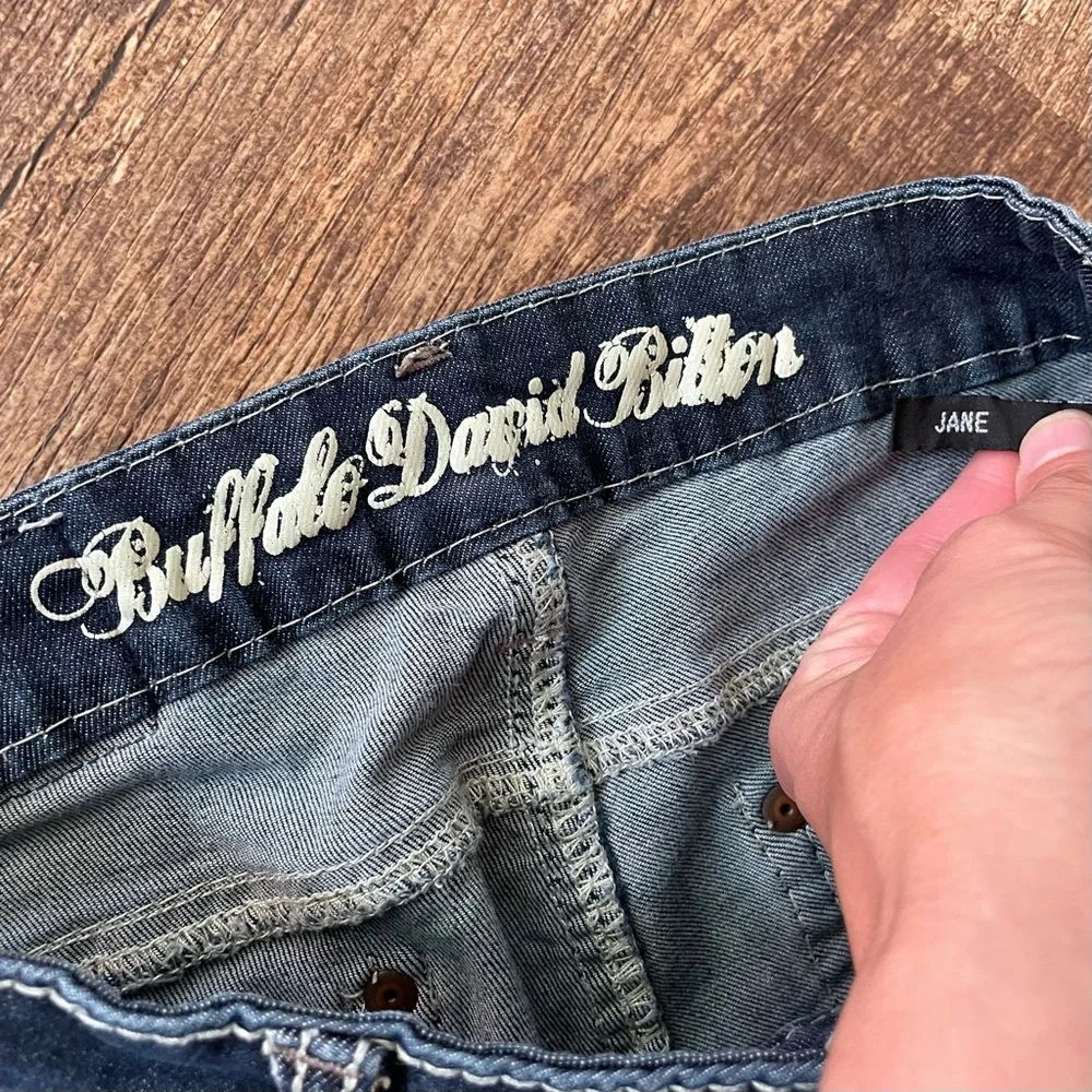 🍭2/$45~Buffalo David Bitton Women's Straight Leg Jeans~Size 26 - Picture 6 of 10